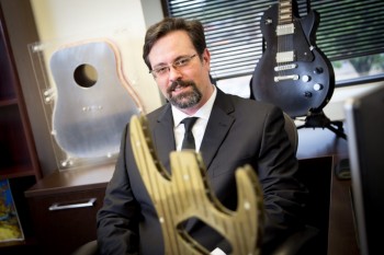 Dr. Stoneback is Rocking It: Light Guitar and Space Science