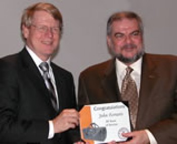 Dr. John Ferraris Recognized for 30 Years of Service to UTD