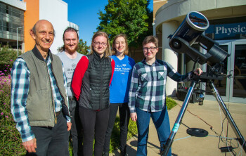 For Physics Groups, Love of Astronomy Was Always Written in the Stars
