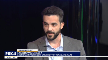 Dr. McNeely speaks with morning show host about food insecurity