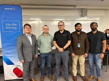 Dr. Dohyeong Kim co-hosted a Data Challenge with American Airlines to provide students with hands-on experiential learning opportunities